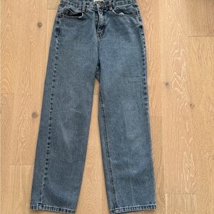 Classic Blue Straight Leg Women's Jeans